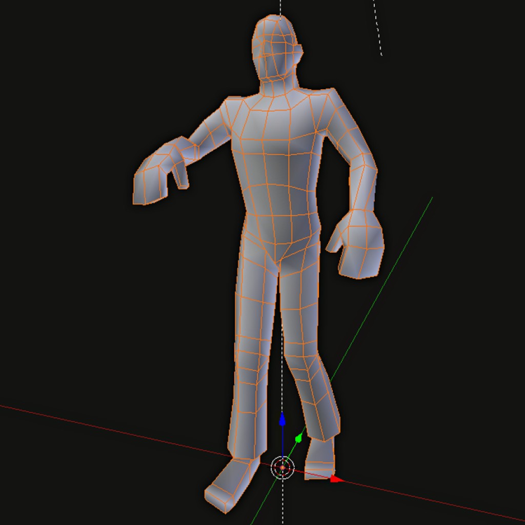 Lowpoly Zombie preview image 2